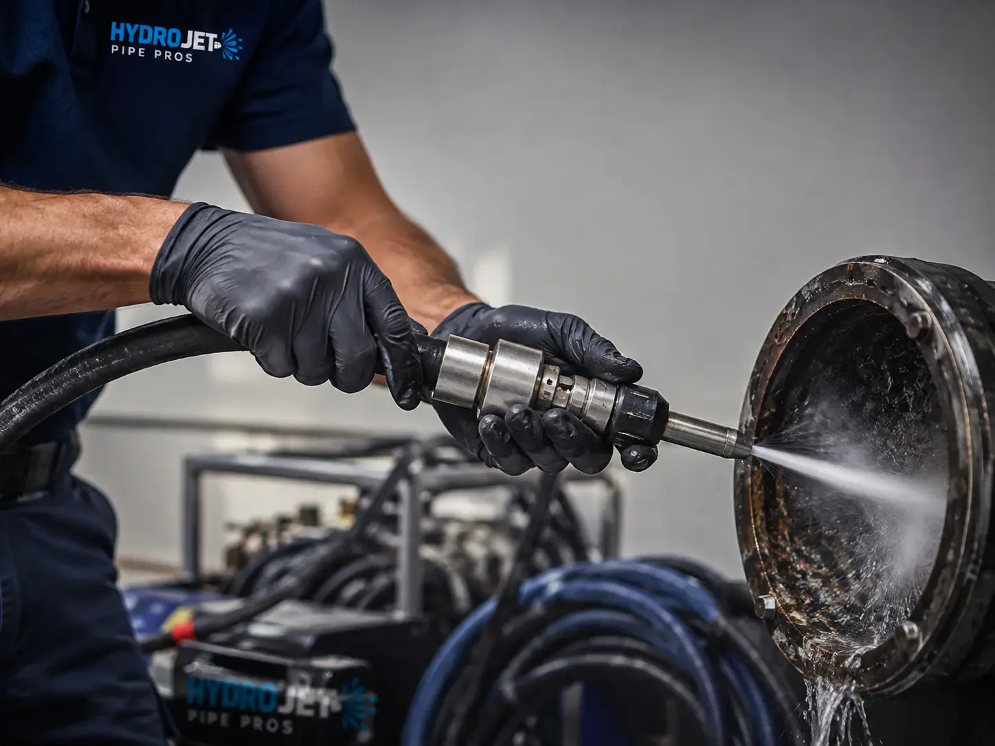 Hydro Jet Pipe Descaling in Weatherford, TX